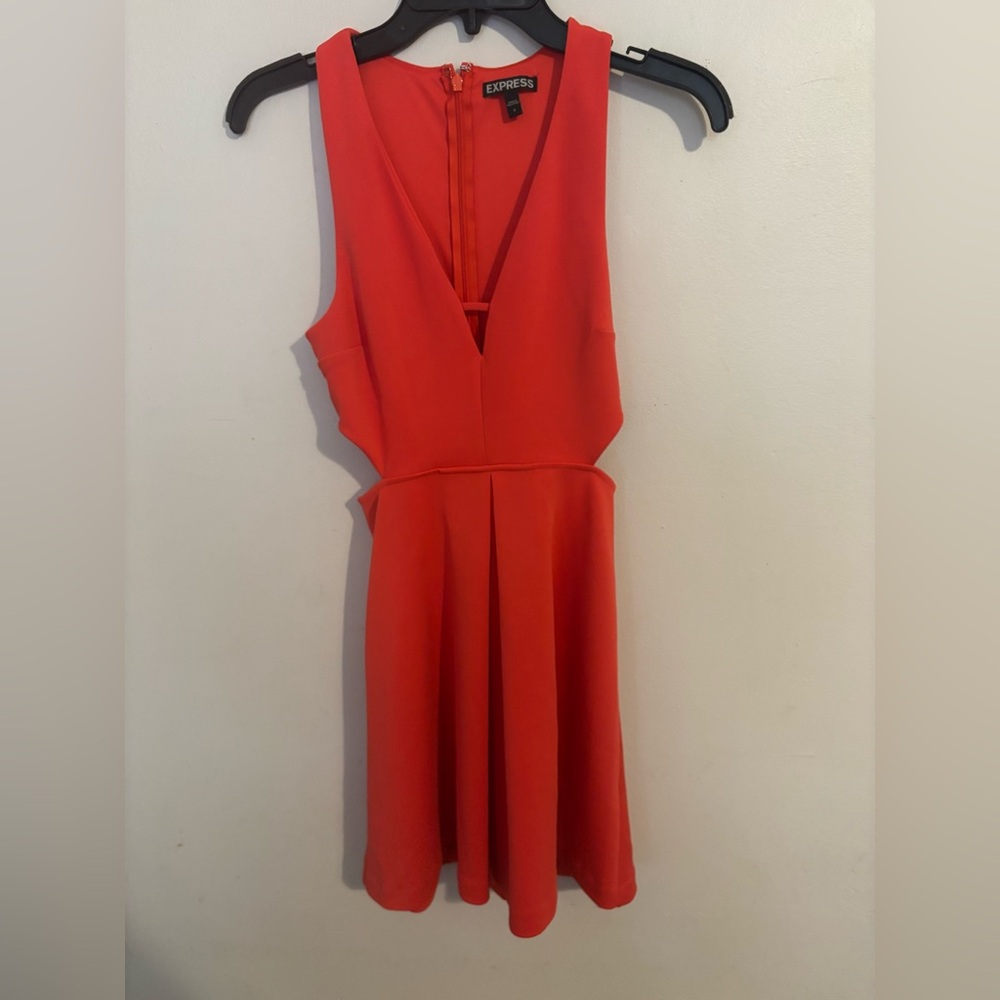 EXPRESS Orange dress Casual for Women size 0